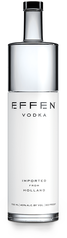 EFFEN Premium Vodka bottle shot