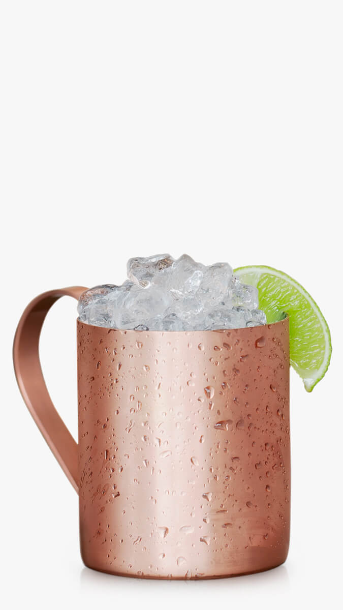 Vodka mule with EFFEN Original: aromatic and herbal with ginger beer and lime.